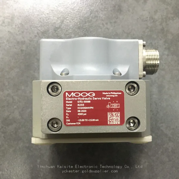 Moog High Control Precision High Efficiency High Flow Rate Servo Valve G761-3008B photo-4