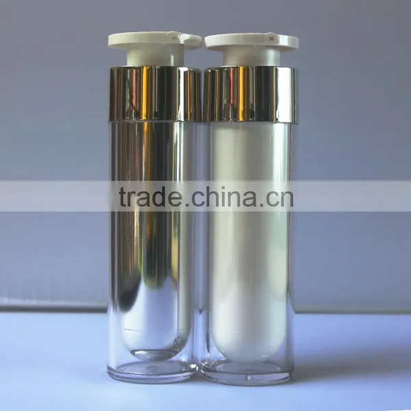 50ml Clear Acrylic Airless Cream Bottle, Lotion Container Plastic Bottle Face Cream Cosmetic photo-6