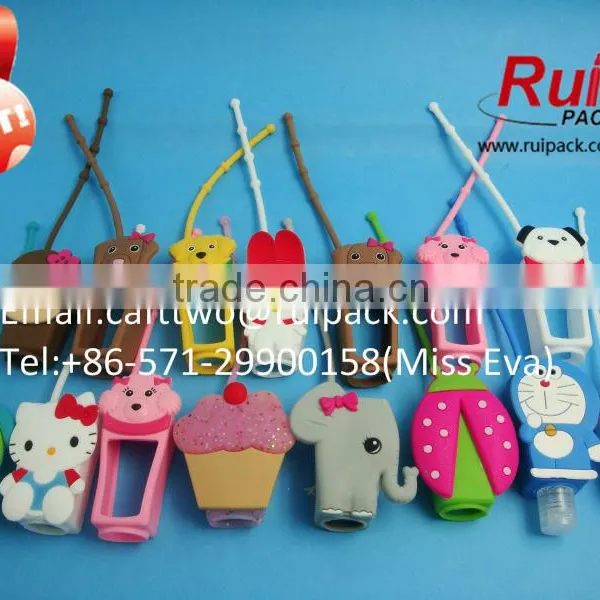 Angry birds Silicone hand hand sanitizer silicone holder,29ml/30ml bbw hand sanitizer cover