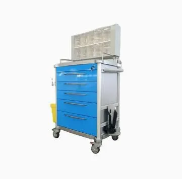 Mobile Clinic Patient Care Medication Equipment Medical Medicine Anesthesia Cart Hospital Trolley photo-4
