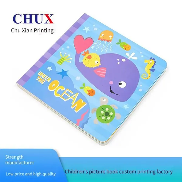 Printed Children's Bilingual (chinese and English) Picture Flip Books, Creative Books, Customized Hardcover Picture Books for Foreign Trade, Factory for Customization