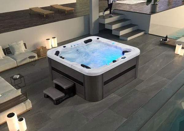 Outdoor Swimming Pool Spa Massage Tub Spa Balboa 5 Person Massage Outdoor Spa Hot Tub