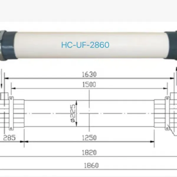 High-Performance PVDF Hollow Fiber UF Membrane for Industrial Wastewater photo-4