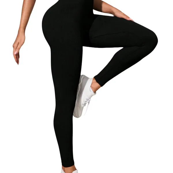 Vente en gros de pantalons de yoga sportifs sans coutures pour les leggings de fitness féminins, leggings à haute taille, pantalons de compression pour fesses en forme de pêche