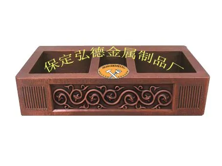 Kitchen Sink, Supplying Pure Handmade Kitchen Copper Sinks and Bathroom Basins photo-3
