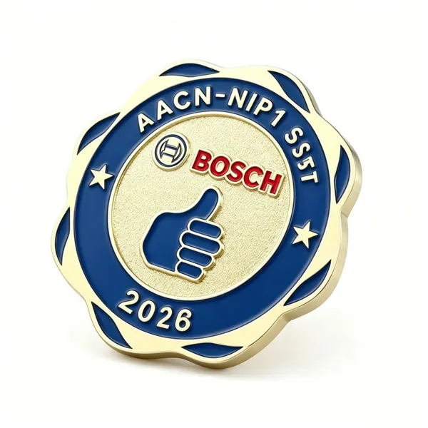 Corporate Logo Metal Badges, Staff Award Lapel Pins, Custom Gifts From Your Design