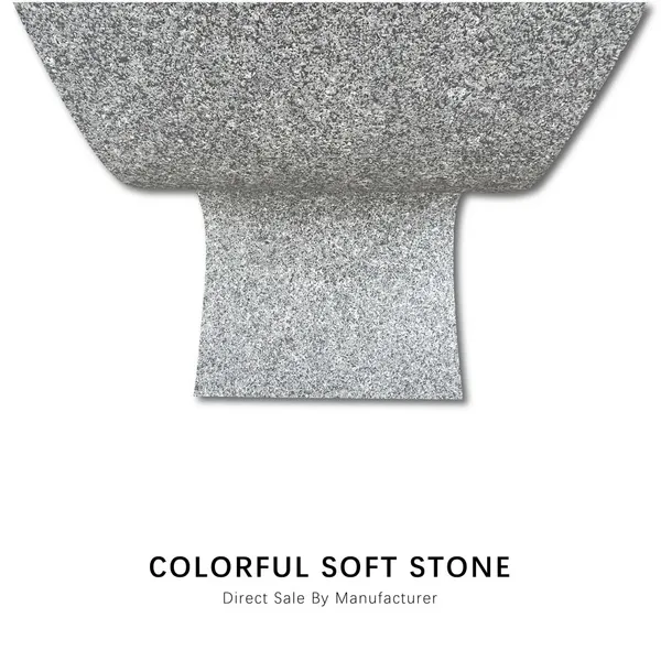 Modern Design Clorful Soft Stone Ceramic Panel Fireproof for Commercial Space photo-3