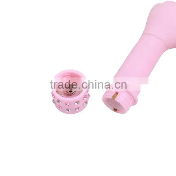 Electric High Power Industrial AV Heated Ladies Handy Sex Vibrator photo-6