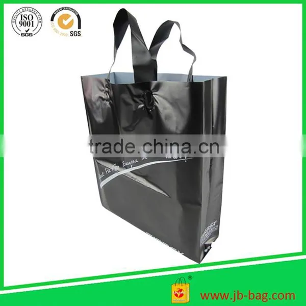 Black Biodegradable Plastic Shopping Bag Handle Length Handle photo-3