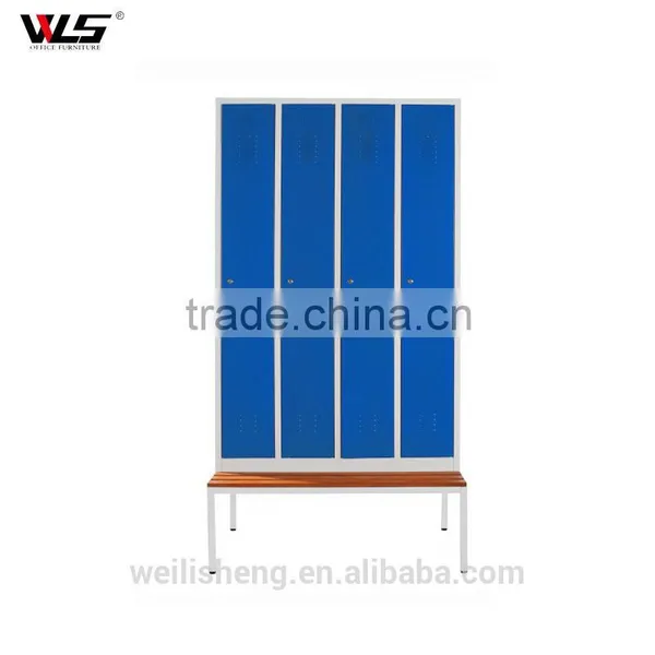 4 Door Clothing Steel Locker/metal Wardrobe Cabinets photo-2