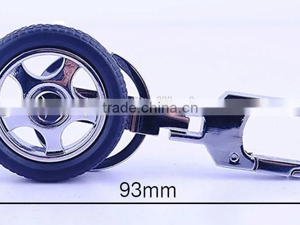 Revolving Keychain Tire Rotation Car Logo Keychain High Grade Key Chain photo-4