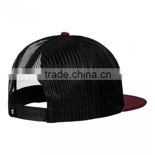 Cap Manufacturer High Quality Custom 5 Panel Flat Brim Trucker Hat photo-4