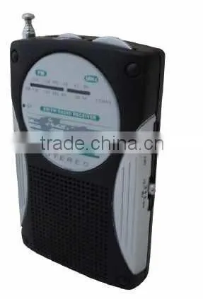 Hot Cheap AM FM Ultra Slim Pocket Receiver Radio photo-2