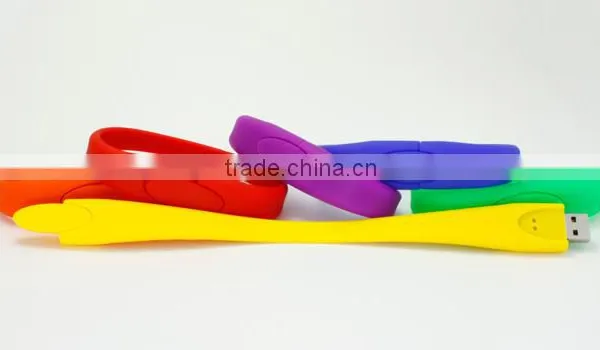Promotional Wristband Usb Flash Drive Logo Printing photo-3
