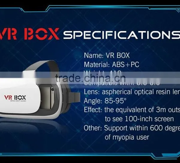 2nd Generation Virtual Reality 3D Movies Games Vr Box 3DGlasses For Smartphone Home Theater photo-5