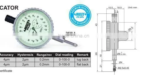 Digital Dial Test Precision Indicator 2830-1/2313-1A photo-3