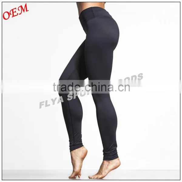 Wholesale Custom High Quality 73% Polyester 27% Spandex Yoga Leggings Dry Fit High Waist Workout Yoga Pants for Women Quality Choice photo-3