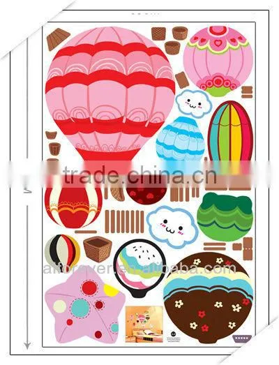 Big Size Ball Cartoon Wall Decor for Kids 60*90cm photo-2