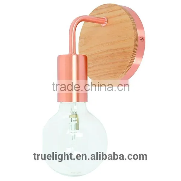ILT Wall Lamp Modern Metal Wood for Home Hotel Bracket Lamps