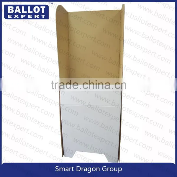 Cheap Folding Corrugate Election Ballot Exhibition Polling Booth in Two Design photo-4