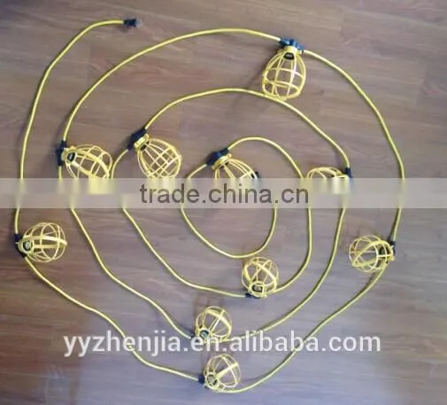 Wires Waterproof Outdoor String Lights / Temporary Construction String Light photo-5