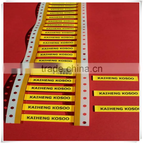 High Flame Retardance VW-1 Permanent Identification Polyolefin Cable Marker Sleeve /cable Marker Tags photo-4