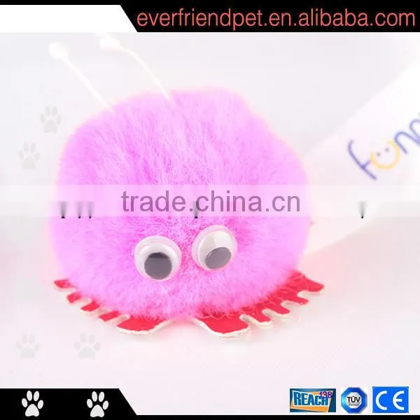 Hot Sell Promotional Gift Plush Pom Pom Wuppie Toy With Ribbon