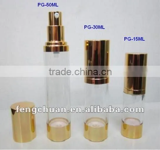 15ml 20ml 30ml 50ml PETG Airless Serum Cosmetic Bottle