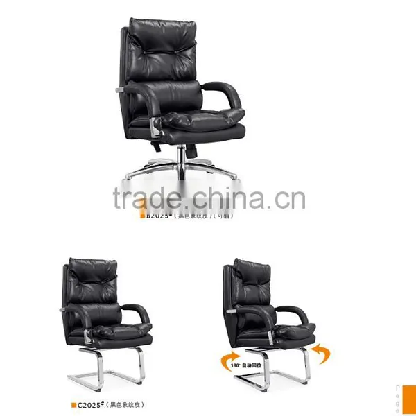 Big Size Executive Office Leather Recliner Chair Factory Sell Directly SY5 photo-2