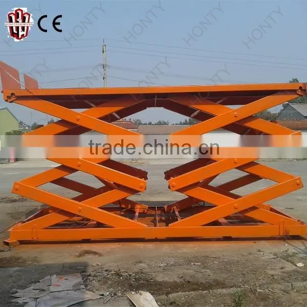Stationary Scissor Cargo Lift Table With 1-10ton Capacity photo-3