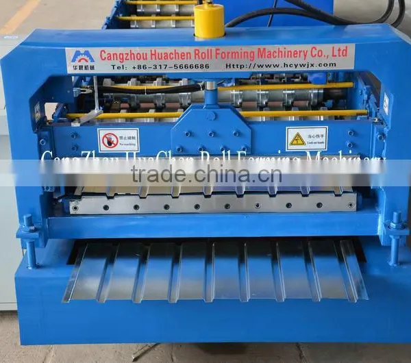 Galvanized Steel Wall Panel Cold Roll Forming Machine Price photo-2