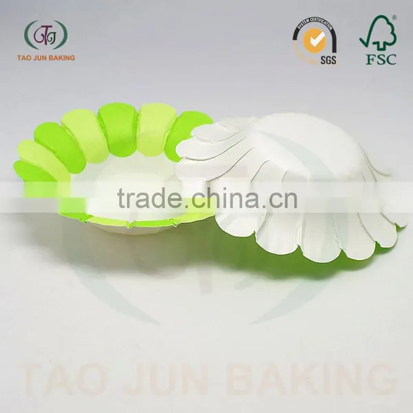 Petal Shaped Paper Cupcakes Baking Cake Wrapper Tool photo-3