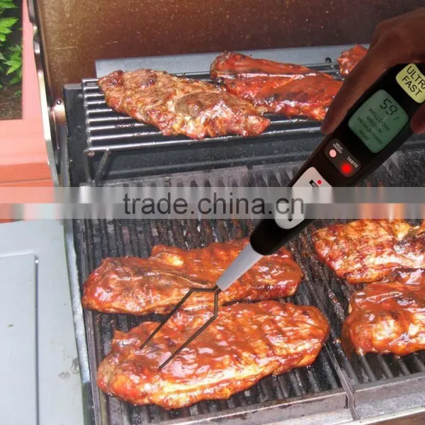 Digital Food Meat Cooking BBQ Thermometer Portable Collapsible Internal Probe Cooking Thermometer With Instant LCD Read Display photo-4