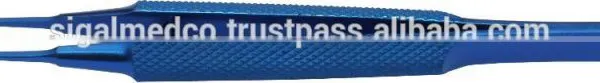 Straight Notched Disposable Sterilized Ophthalmic Forceps photo-2