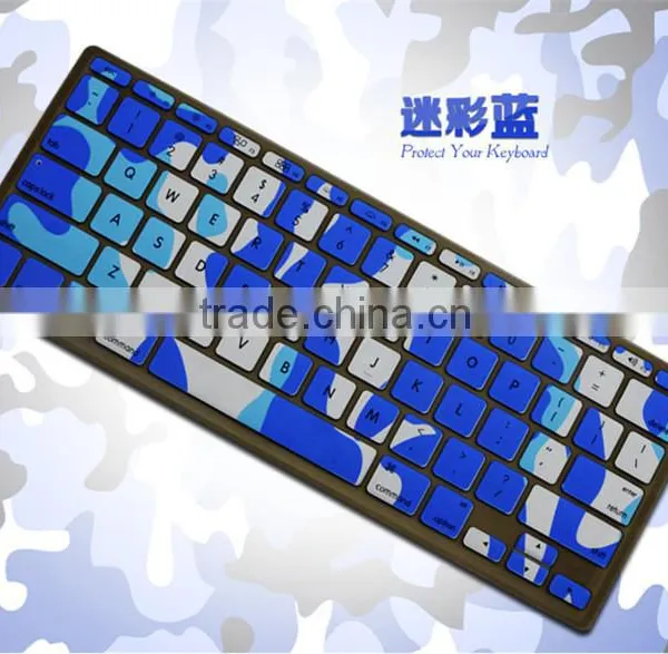2016 Hot Selling !! Camouflage Pattern Silicon Keyboard Protector Skin Cover for Macbook Pro 13 15 17 Online Shopping photo-3
