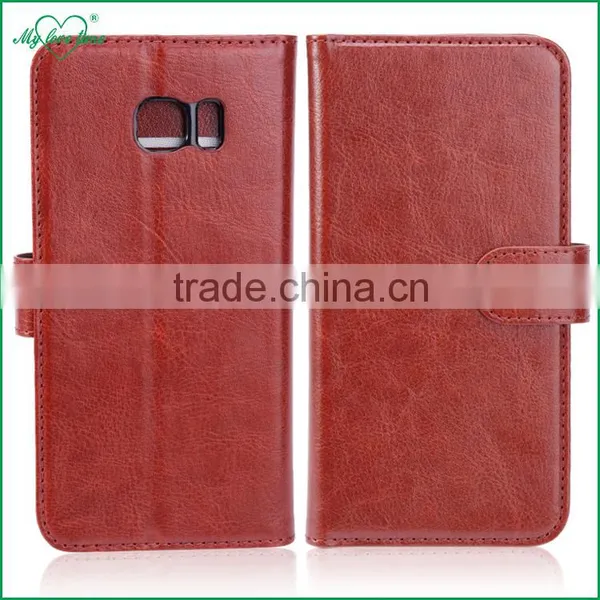 Mobile Phone PU Leather Case Cover for Samsung Galaxy S7 Edge