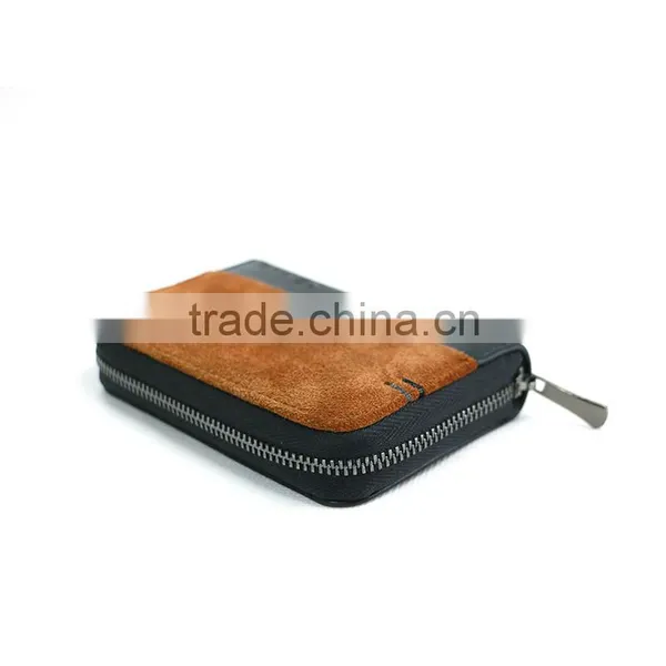 Hot Selling High Quality Genuine Leather Mini Money Purse Men photo-5
