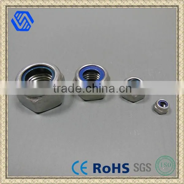 China Supplier Hot Sale Stainless Steel Nylon Hex Set Nuts for Furniture Shenzhen photo-2