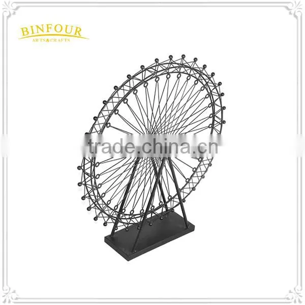 Ferris Wheel Shape Metal Crafts for Christmas Decoration photo-2