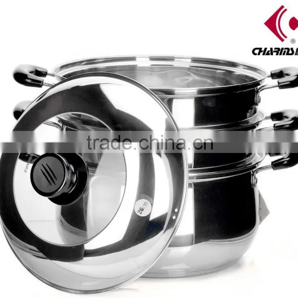 Hot Sale 3-layers Food Steamer Kitchenware photo-3