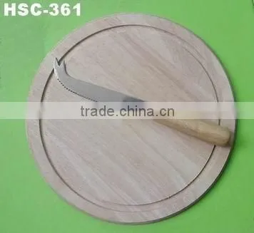 Cheese Board With Cheese Knife Set