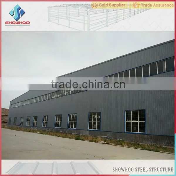 Galvanized Construction Design Light Steel Structure Warehouse Building Structure Steel Fabrication for Workshop photo-5