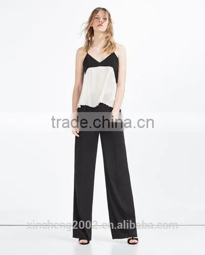 Color Pleated Condole Top