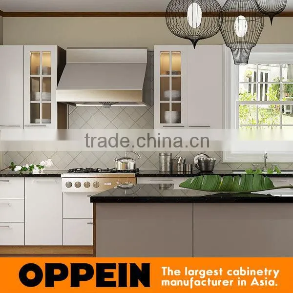 Guangzhou OEM European Style Melamine Kitchen Cabinet photo-2