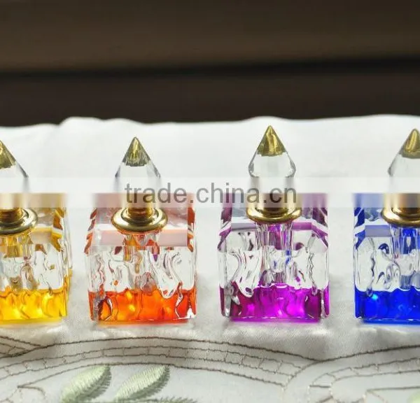 Elegant 3ml Small Crystal Perfume Bottle