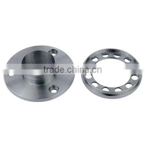 HLZS Colorful Anodized Aluminum Cnc Turning Parts,high Procision Manchined Cnc Parts With Thread and Knurling
