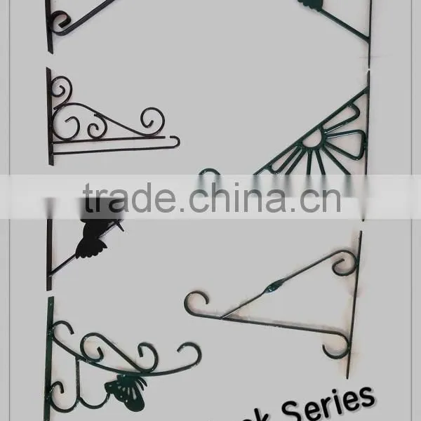 Decorative Wall Hanging Flower Garden Basket Hooks