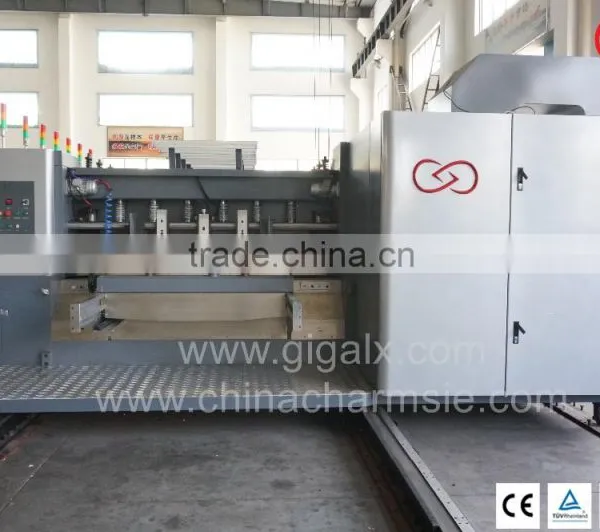 GIGA LX-608CN Full Computerized High Speed Flexo Carton Box Making Machine Online With Folder Gluer photo-5