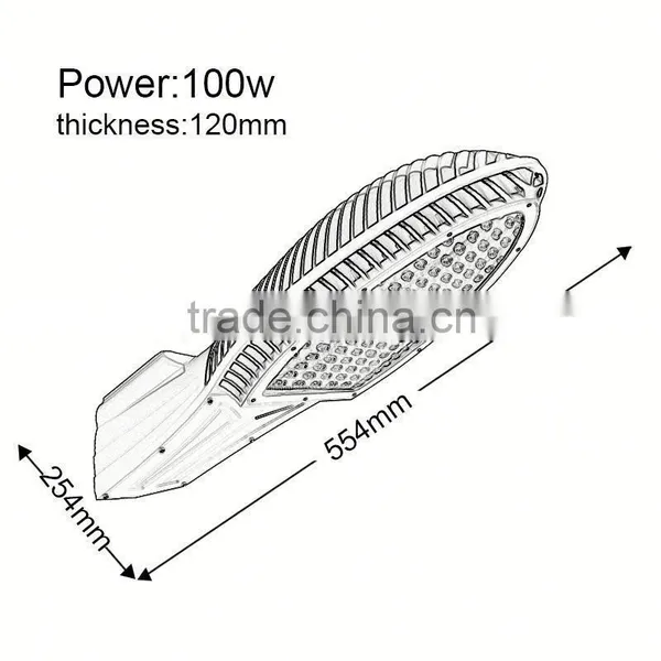 High Brightness Waterproof Cob Led Street Light Lamp 36w photo-2