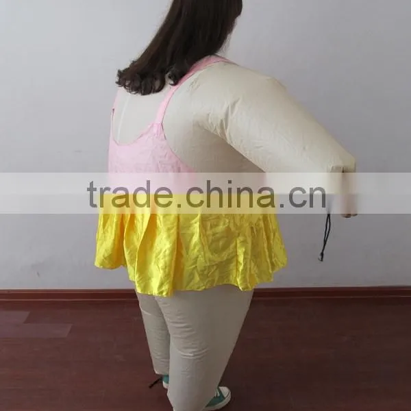 DJ-CO-101 Inflatable Ballet Clothing Cow Dinosaur Baymax Mascot Ball Fat Costume photo-4